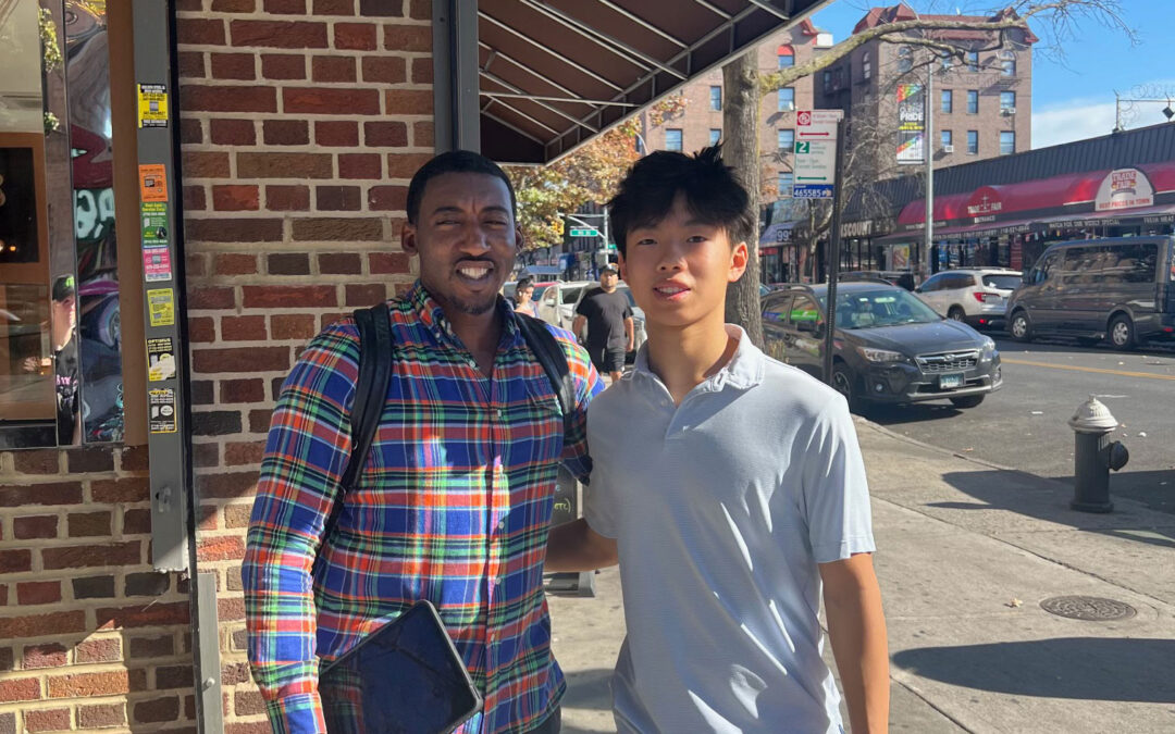 Volunteering in Jackson Heights, Queens During a Canvassing Event with NYC Votes